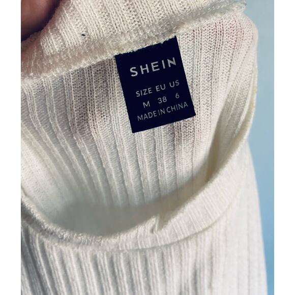 Shein Ribbed Crop Tops Women's Medium - Picture 7 of 7